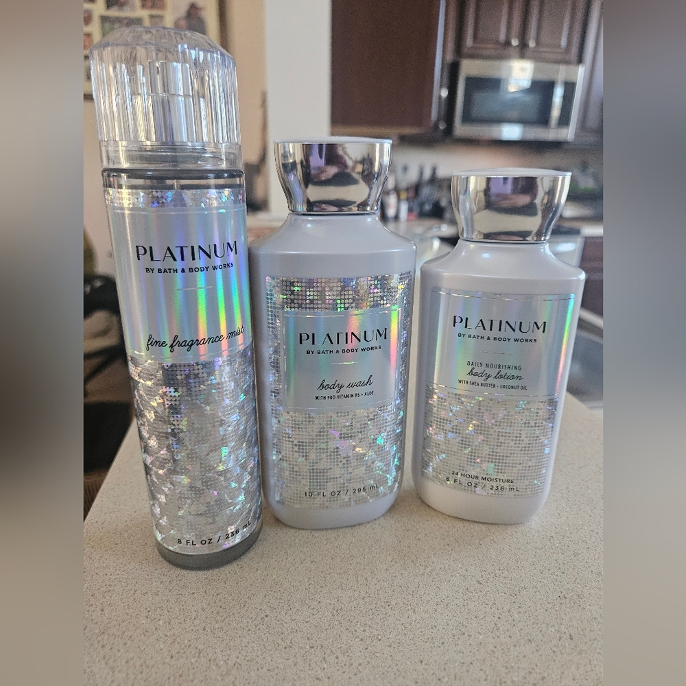 Bath & Body Works PLATINUM 3 Piece